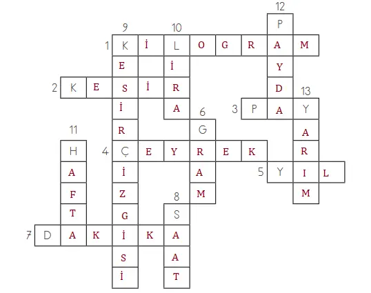 3. Sınıf Matematik Ders Kitabı Sayfa 168 Cevapları MEB Yayınları