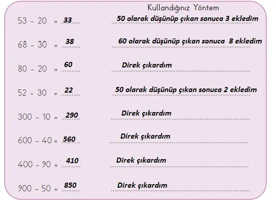 3. Sınıf Matematik Ders Kitabı Sayfa 59-60-61-62-63. Cevapları MEB Yayınları 24 3. Sınıf Matematik Ders Kitabı Sayfa 61 Cevapları MEB Yayınları