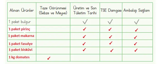 4. Sınıf Fen Bilimleri Ders Kitabı Sayfa 57-58 Cevapları MEB Yayınları