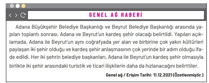 4. Sınıf Sosyal Bilgiler Ders Kitabı Sayfa 195-196-197 Cevapları