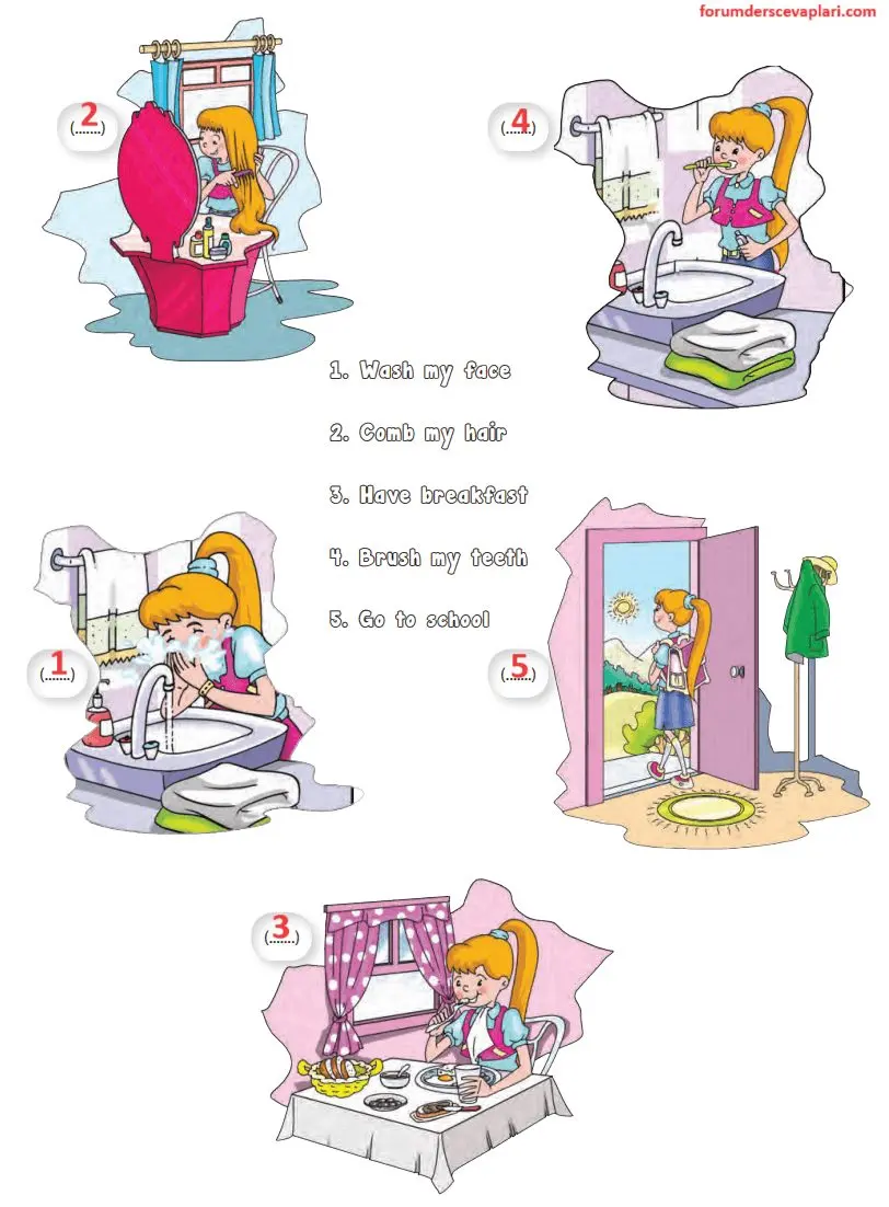 6. Sınıf İngilizce Ders Kitabı Sayfa 10-11-12-13-14-15-16 Cevapları Hecce Yayıncılık