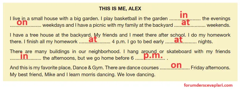 6. Sınıf İngilizce Ders Kitabı Sayfa 14 Cevapları Hecce Yayıncılık