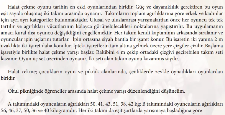 7. Sınıf Matematik Ders Kitabı Sayfa 106 Cevapları MEB Yayınları