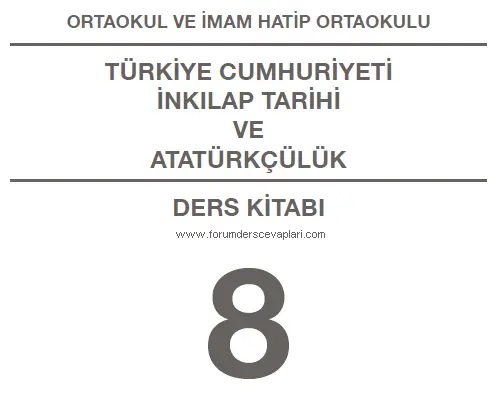 8. Sınıf İnkılap Tarihi Ders Kitabı Cevapları