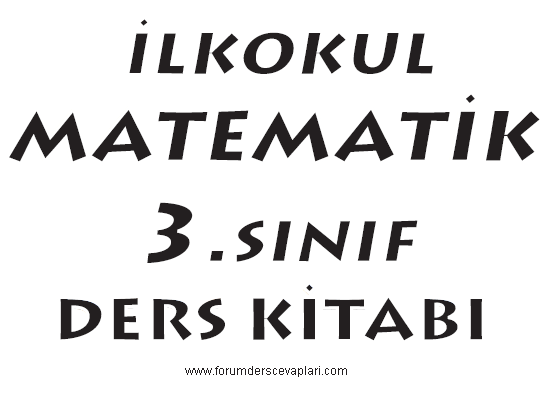 3 sınıf matematik ders kitabı cevapları