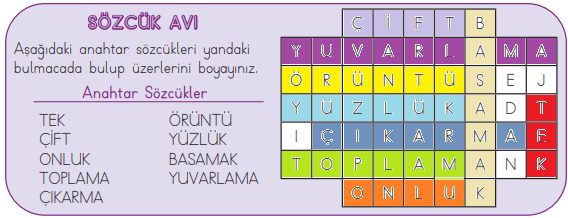 3. Sınıf Matematik Ders Kitabı Sayfa 14 Cevapları MEB Yayınları