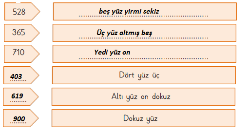 3. Sınıf Matematik Ders Kitabı Sayfa 43 Cevapları MEB Yayınları