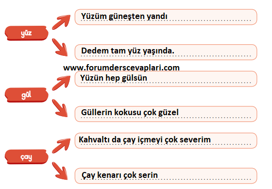 3. Sınıf Türkçe Ders Kitabı SDR İpekyolu Yayınları Sayfa 135 Cevapları