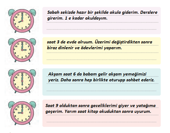 3. Sınıf Türkçe Ders Kitabı Sayfa 17 Cevapları Gizem Yayınları