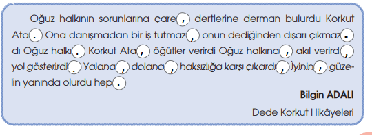 4. Sınıf Türkçe Ders Kitabı Sayfa 57 Özgün Yayınları