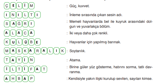 6. Sınıf Türkçe Ders Kitabı 28 Sayfa Cevapları Ata Yayınları