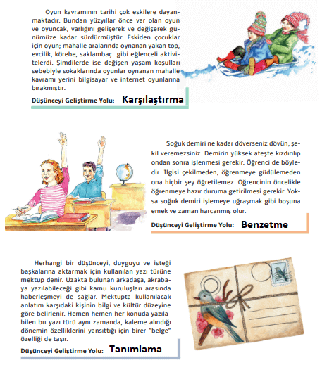 7. Sınıf Türkçe Ders Kitabı 42 Sayfa Cevapları MEB Yayınları