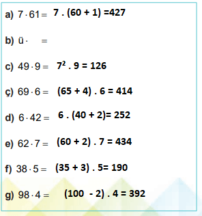 6. Sınıf Matematik Ders Kitabı 34 Sayfa Cevapları MEB Yayınları 2.Kitap
