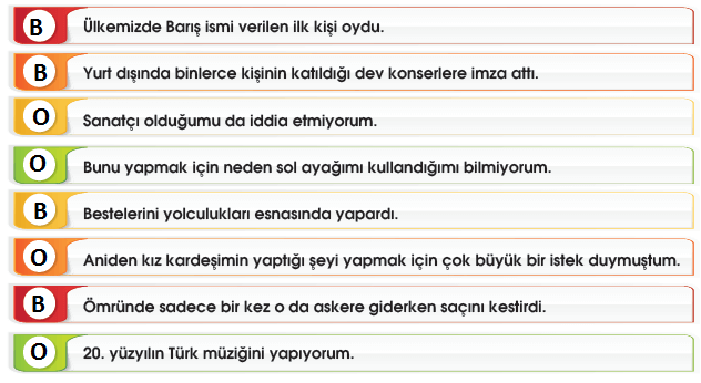 7. Sınıf Türkçe Ders Kitabı Sayfa 64-66-67-68-69. Cevapları MEB Yayınları 2.Kitap