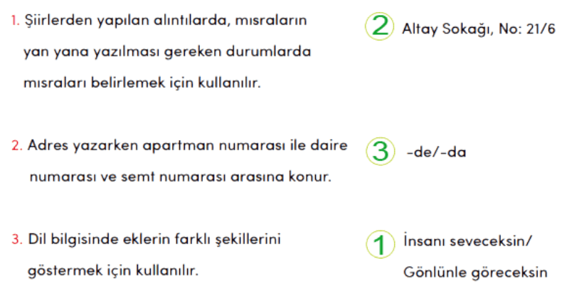 4. Sınıf Türkçe Ders Kitabı Sayfa 181 Cevapları MEB Yayınları1