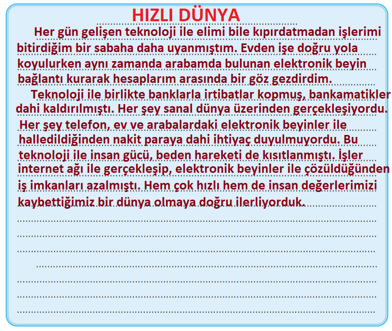 4. Sınıf Türkçe Ders Kitabı Sayfa 190 Cevapları Özgün Yayınları