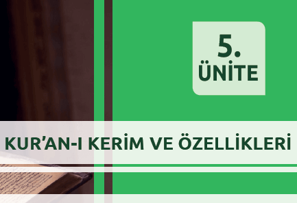 5.Ünitemize Hazırlanalım