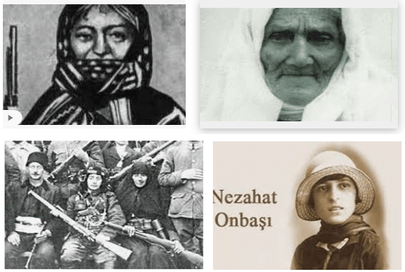 Kurtuluş Savaşı'nda Milli Mücadele'ye katkı sağlamış kadın kahramanlarımız