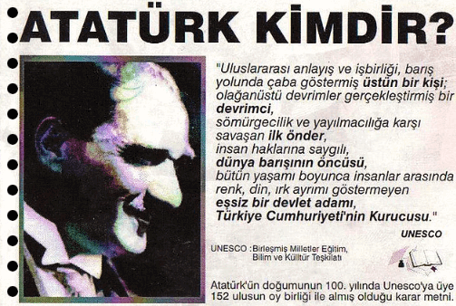 Atatürk İle İlgili Yazılı ve Görsel Medyadan Yararlanarak Bir Haber Metni Yazınız.