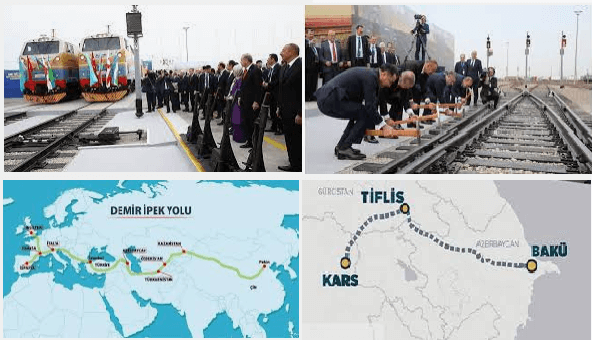 Bakü-Tiflis-Kars Demir Yolu Projesiyle Tarihteki Hangi Ticaret Yolu Canlandırılmak İstenmiştir Söyleyiniz.