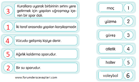 3. Sınıf Türkçe Ders Kitabı Sayfa 170 Cevapları Sonuç Yayınları