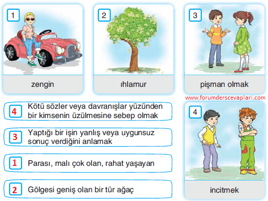 3. Sınıf Türkçe Ders Kitabı Sayfa 41 Cevapları Sonuç Yayınları