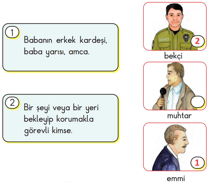 2. Sınıf Türkçe Ders Kitabı Sayfa 29 Cevapları MEB Yayınları