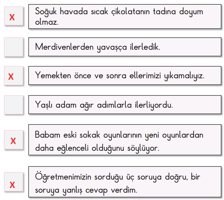 2. Sınıf Türkçe Ders Kitabı Sayfa 46 Cevapları MEB Yayınları