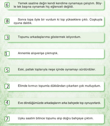 3. Sınıf Türkçe Ders Kitabı Sayfa 63 Cevapları Sonuç Yayınları