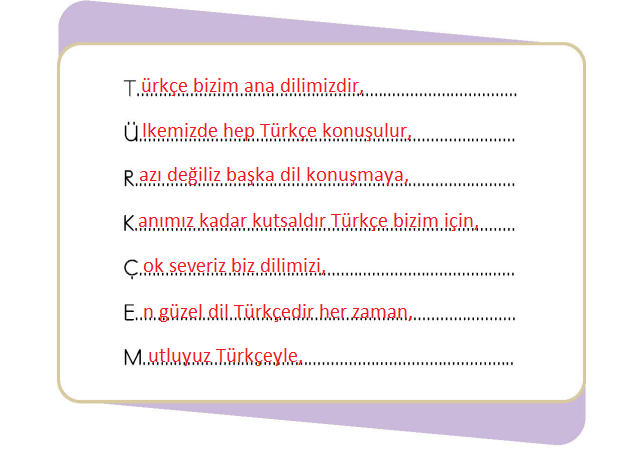 4. Sınıf Türkçe Ders Kitabı Sayfa 17 Cevapları MEB Yayınları