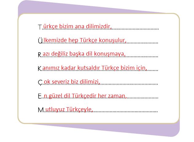 4. Sınıf Türkçe Ders Kitabı Sayfa 17 Cevapları MEB Yayınları