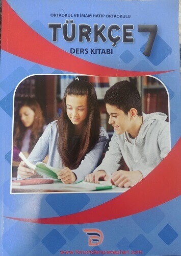 7.Sınıf Türkçe Ders Kitabı Cevapları Dörtel yayıncılık