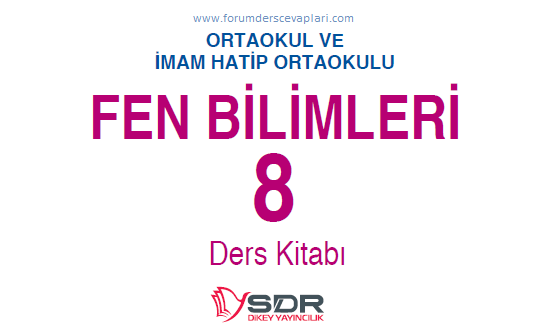 8.Sınıf Fen Bilimleri Ders Kitabı Cevapları