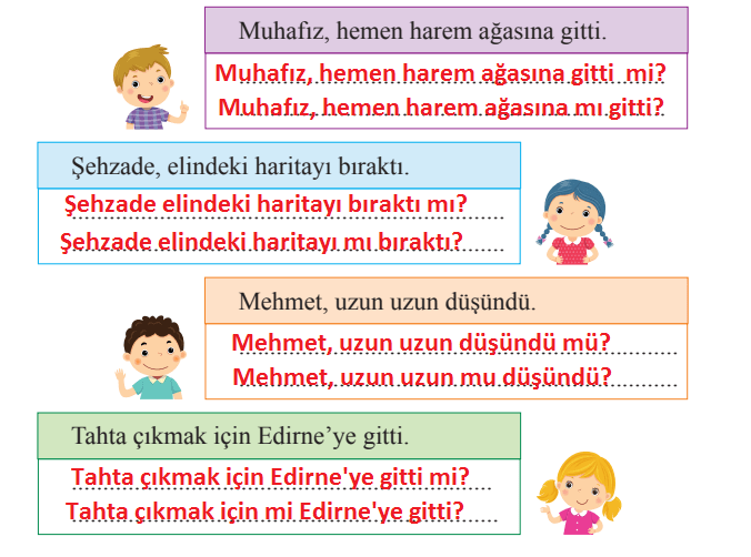 2. Sınıf Türkçe Ders Kitabı Sayfa 106 Cevapları Bilim ve Kültür Yayınları