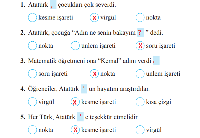 2. Sınıf Türkçe Ders Kitabı Sayfa 149 Cevapları Bilim ve Kültür Yayınları