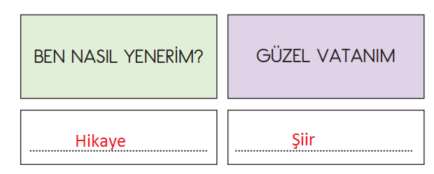 2. Sınıf Türkçe Ders Kitabı Sayfa 66 Cevapları MEB Yayınları