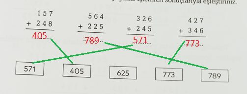 3. Sınıf Matematik Ders Kitabı Sayfa 59 Cevapları Ekoyay Yayınları