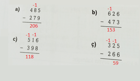 3. Sınıf Matematik Ders Kitabı Sayfa 64 Cevapları Ekoyay Yayınları