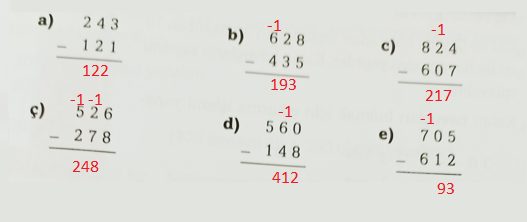 3. Sınıf Matematik Ders Kitabı Sayfa 65 Cevapları Ekoyay Yayınları