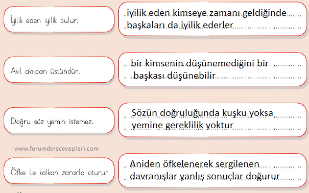 4. Sınıf Türkçe Ders Kitabı Sayfa 75 Cevapları