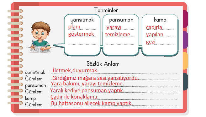 4. Sınıf Türkçe Ders Kitabı Sayfa 80 Cevapları MEB Yayınları