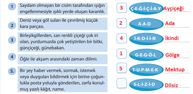 5. Sınıf Türkçe Ders Kitabı Sayfa 87 Cevapları KOZA Yayınları