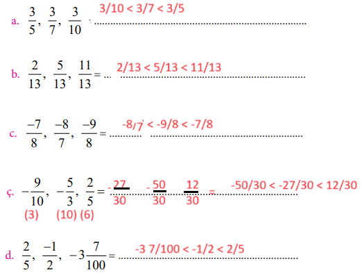 7. Sınıf Matematik Ders Kitabı Sayfa 56 Cevapları MEB Yayınları