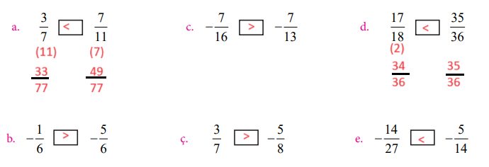 7. Sınıf Matematik Ders Kitabı Sayfa 56 Cevapları MEB Yayınları