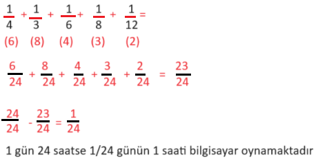 7. Sınıf Matematik Ders Kitabı Sayfa 58 Cevapları MEB Yayınları