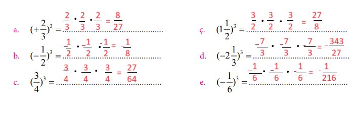 7. Sınıf Matematik Ders Kitabı Sayfa 83 Cevapları MEB Yayınları