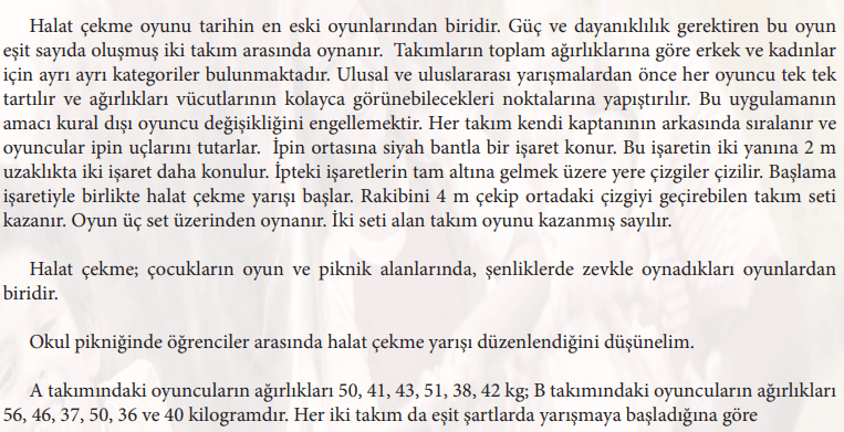 7. Sınıf Matematik Ders Kitabı Sayfa 106 Cevapları MEB Yayınları