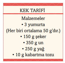 3. Sınıf Matematik Ders Kitabı Sayfa 190. Cevapları Ekoyay Yayınları