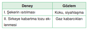 8. Sınıf Fen Bilimleri Ders Kitabı Sayfa 121 Cevapları Ata Yayıncılık