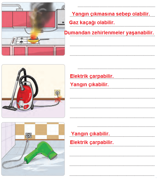 2. Sınıf Hayat Bilgisi Ders Kitabı Sayfa 141 Cevapları SDR Dikey Yayıncılık